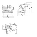 Αλλαντομηχανή Λεπίδα 300mm MIRRA 300 Y09 SRM-MIRRA 300 Y09